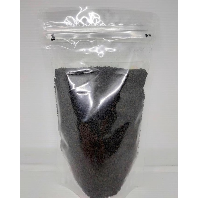 

STOK TERBATAS 250GR ROASTED WIJEN HITAM - BLACK SESAME SEED - PREMIUM - SANGRAI