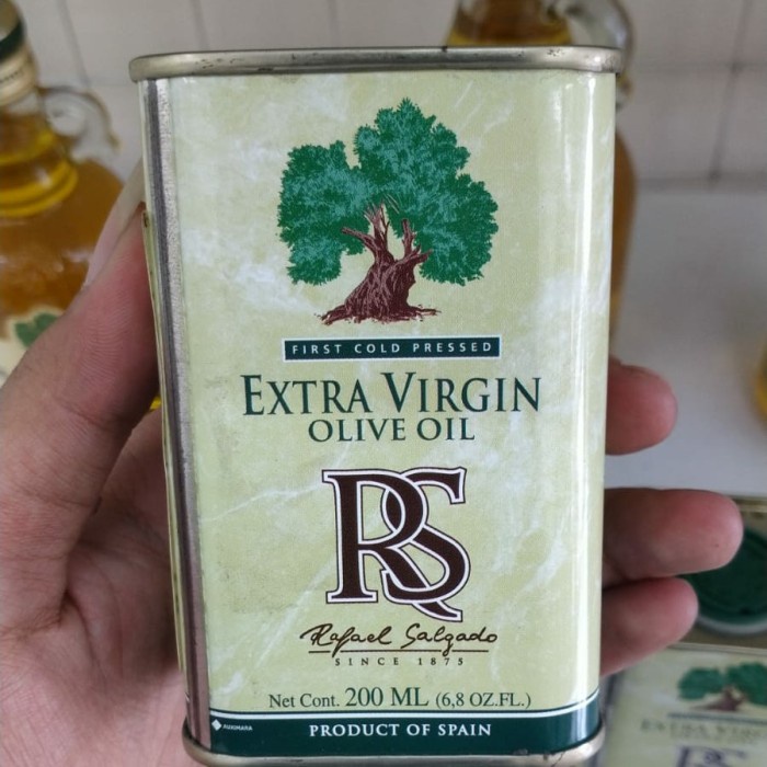 Terlaris Minyak Zaitun Kaleng 200 Ml Rs Salgado