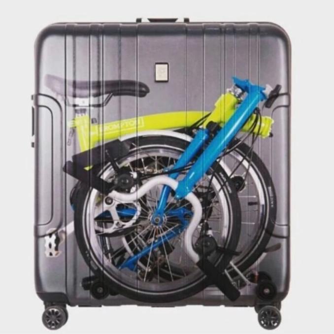 Koper President Black, Kompatibel untuk Sepeda Brompton