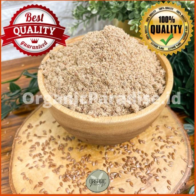 

TERBARU GROUND BROWN FLAXSEED 500 GR / BROWN FLAXSEED HALUS 500 GR