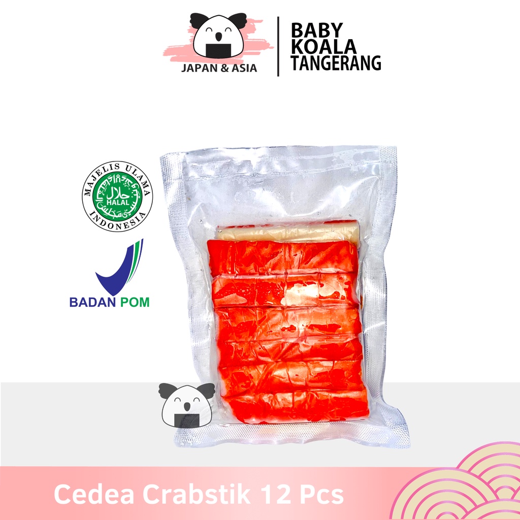 

CEDEA Crabstick Stik Kepiting 12 pcs Halal | Crab Stick Sushi Steamboat.