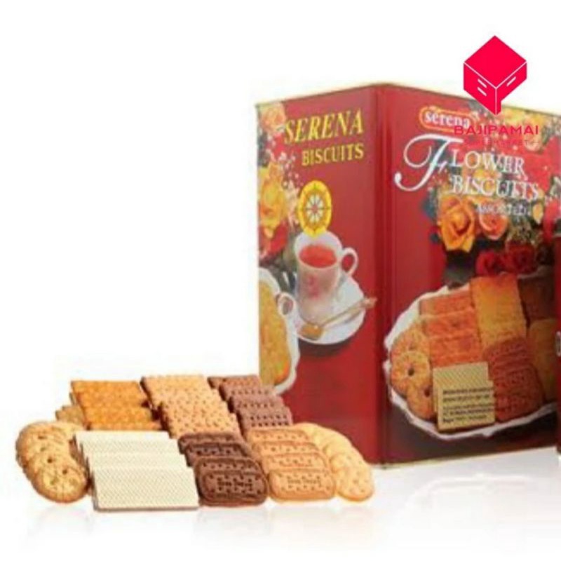 

serena flower biskuit