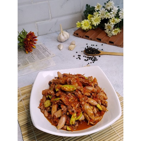 

Sambal Cumi Pete