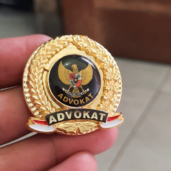 Terlaris Pin Lencana Advokat/Pin Advokat