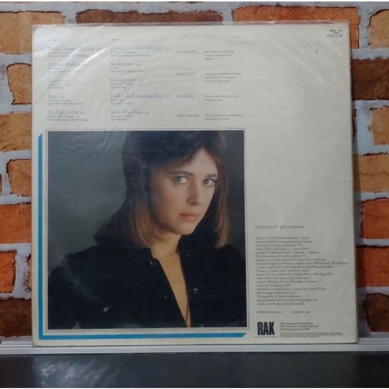 Vinyl Piringan Hitam 12 inch Suzi Quatro - If You Knew Suzi