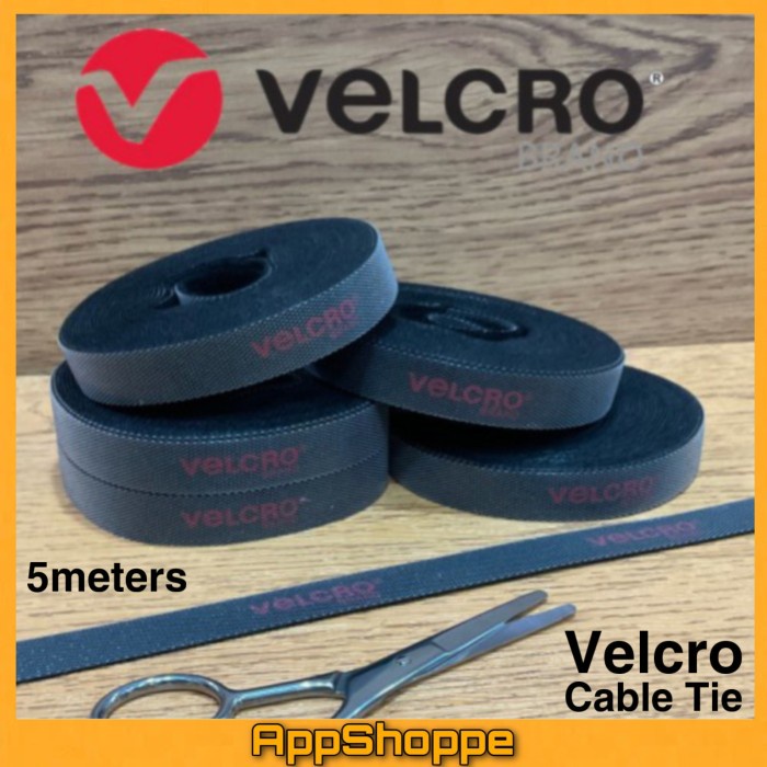 

Terlaris Cord Velcro Brand Cable Tie Organizer Pengikat Kabel Kuat Factory Direct