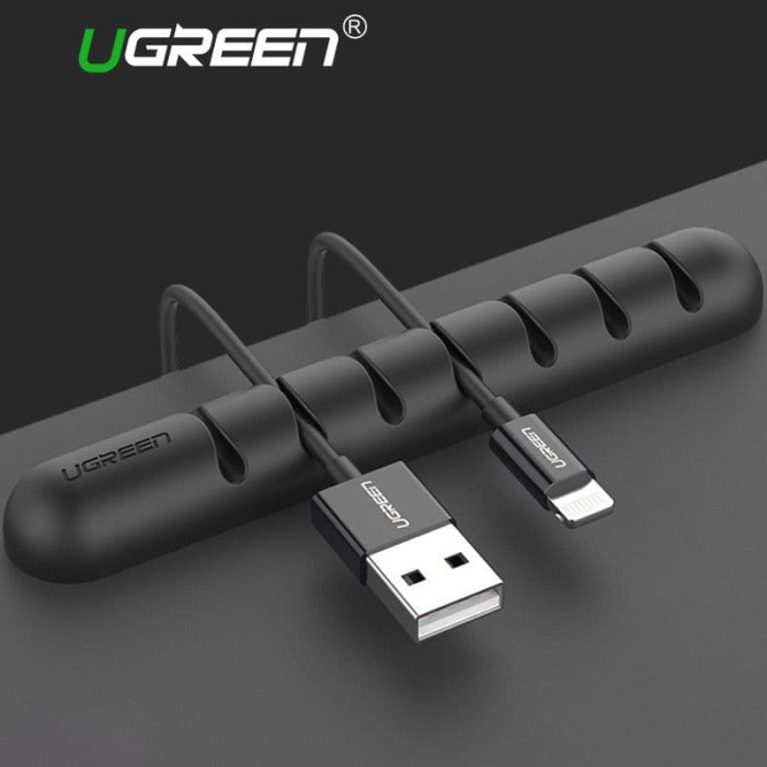 

Terlaris Cord Cable Organizer Kabel Organizer Ugreenn 7 Slot Usb Silcione Premium