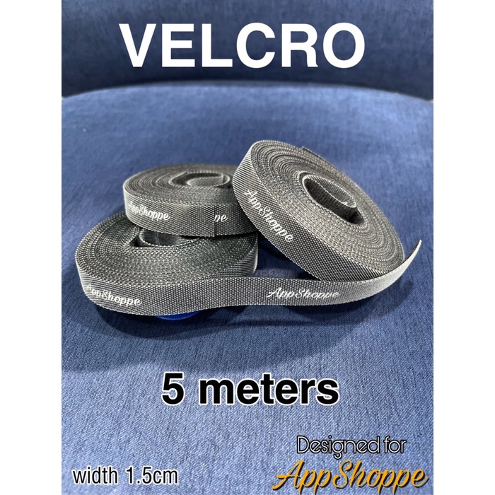 

Terlaris Cord Velcro Cable Tie Organizer Pengikat Kabel Designed For Appshoppe 5M