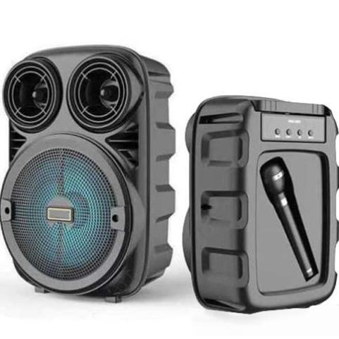 BISA COD SPEAKER BLUETOOTH KARAOKE 6.5 INCH FREE MIC KARAOKE FM SUPER BASS 3381 SPEAKER BLUETOOTH/SP