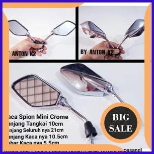 KACA SPION CROME CROM VARIASI MOTOR NMAX/N MAX NEW/AEROX 155/LEXI/MIO last stok 29M4R23
