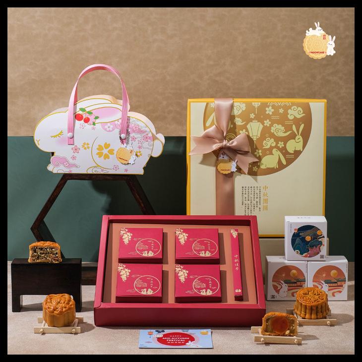 [ READY ] PREMIUM HAMPERS MOONCAKE / KUE BULAN WITH HONGKONG INGREDIENTS KODE 592