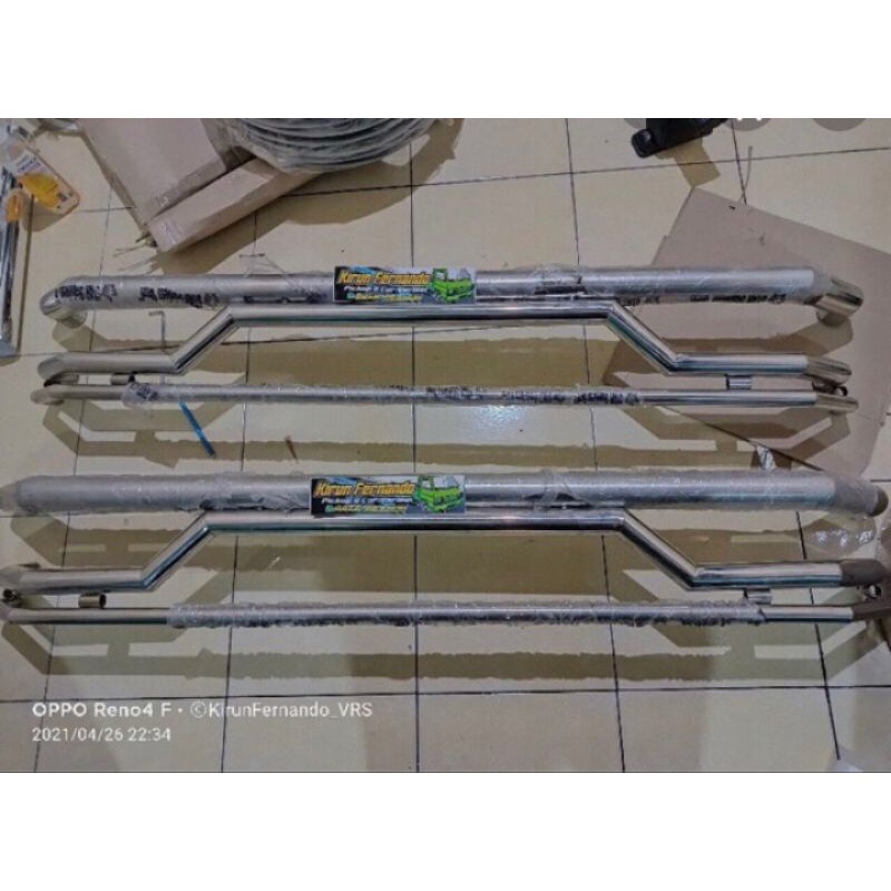 BUMPER BELAKANG NEW CARRY STAINLESS