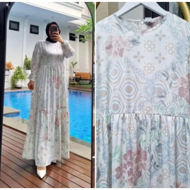 ♡kareemabutik♡gamis silk ori by Edness Kayla