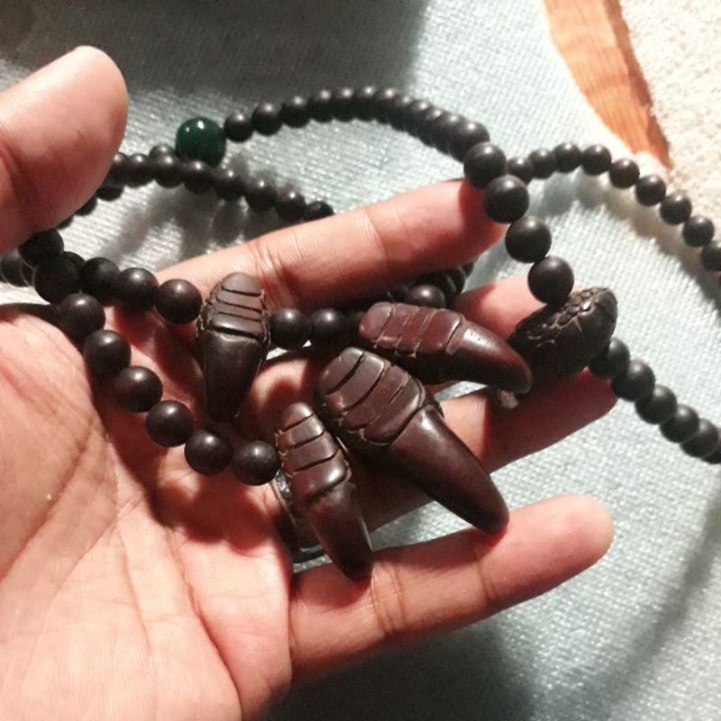 kalung tasbih nagasari 5 kuku naga. naga sari petir mati ngurak. makom syeh abduh somad