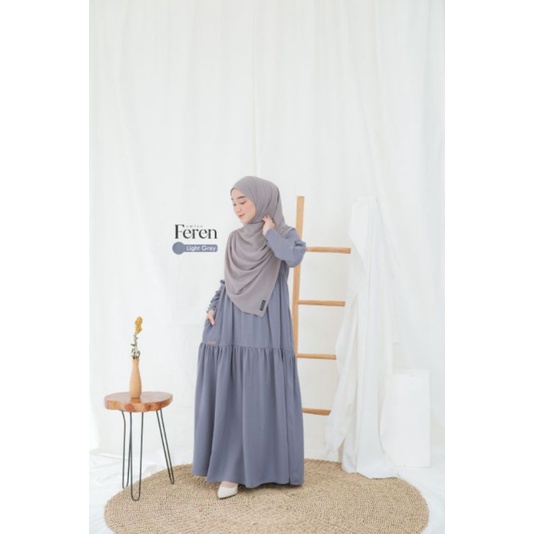 FEREN DRESS ONLY GAMIS BY SHALIHOOKS SIZE XXL LD 110 PB 145