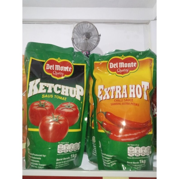 

Saus Delmonte ketchup dan extrahot 1 kg