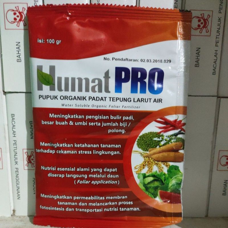Asam Humat HUMAT PRO (100 Gram) | PRIMA AGRO | ORIGINAL 100%