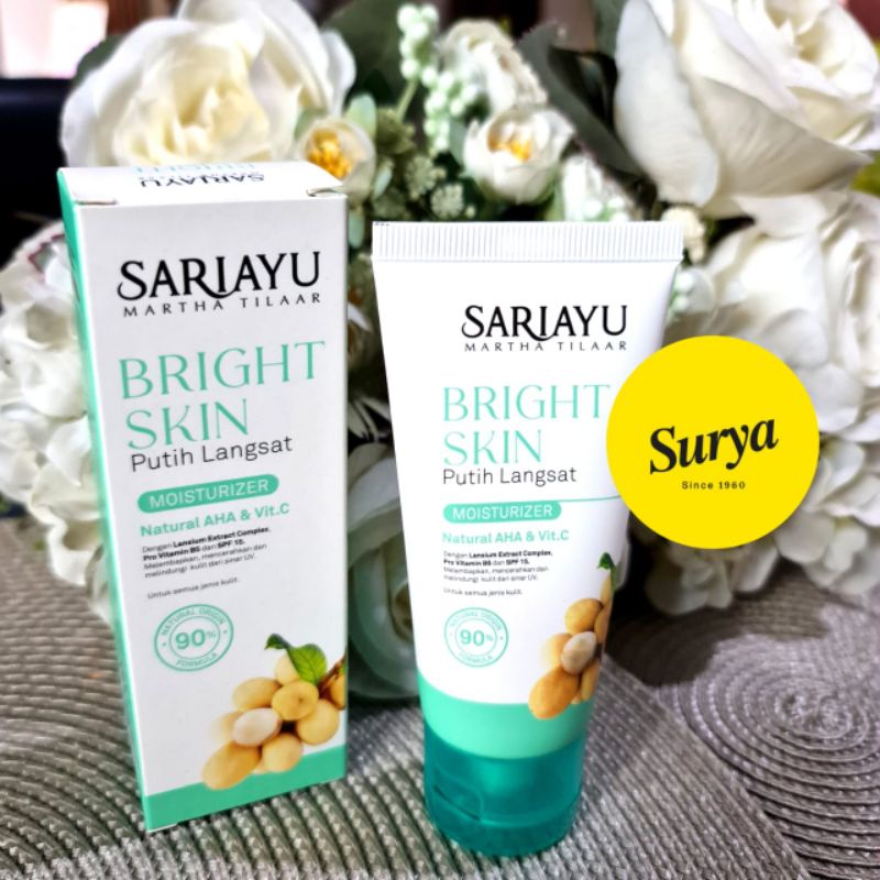 Sariayu Moisturizer Putih Langsat skin brightening SPF 15