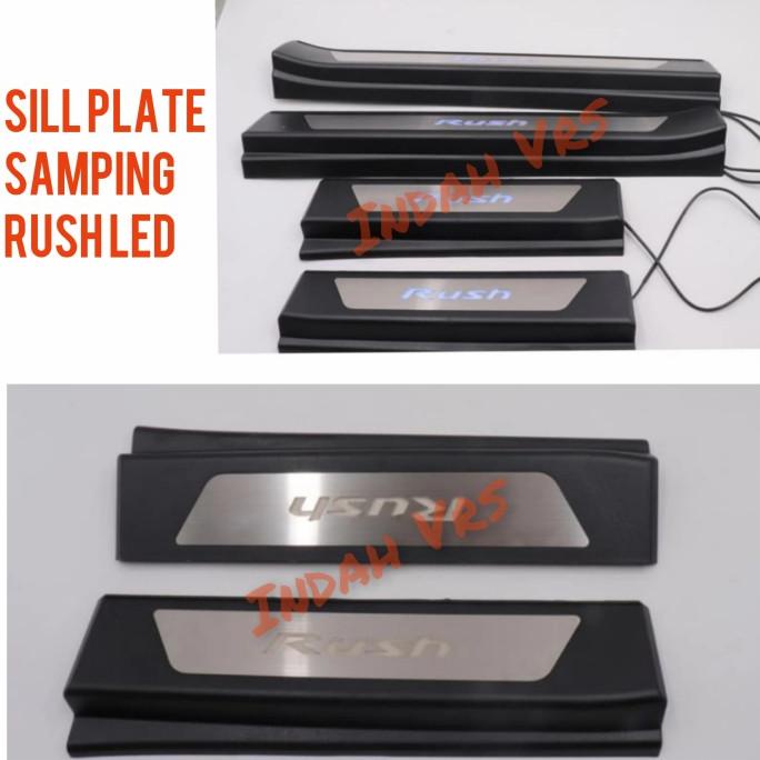 Door Sill Plate / Sillplate Samping All New Rush 2018-2021 Lampu