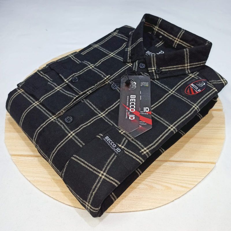 Kemeja Flanel pria - Flanel impor