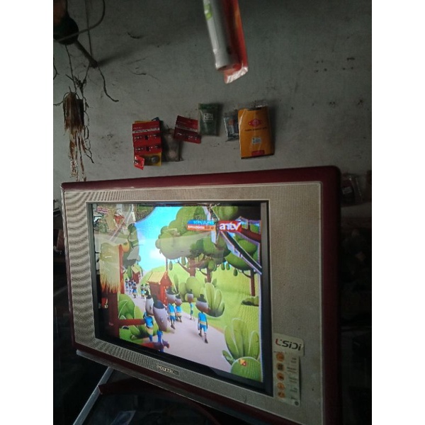 Tv tabung polytron 21 inci