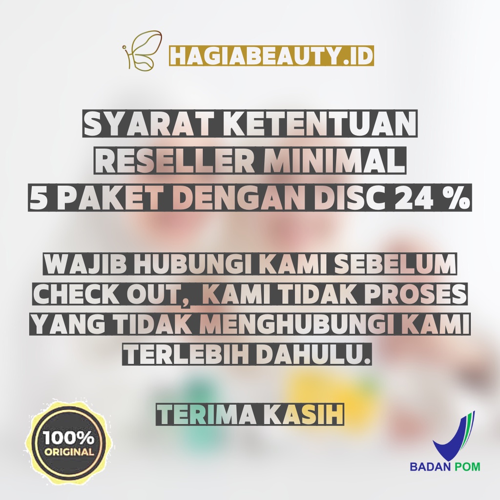 ( ISI 5 PAKET ) PAKET RESELLER REGLOW SKIN TREATMENT - SKINCARE REGLOW