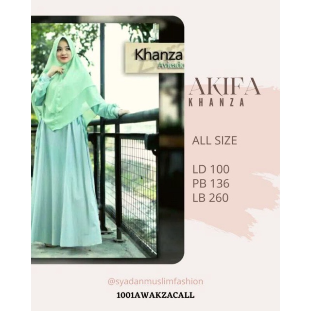 Gamis Khanza Ori by Akifa