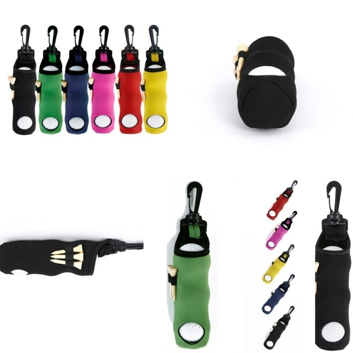 Terlaris Baru Portable Kecil Tas Bola Golf Golf Tee Pemegang Clasic Golf