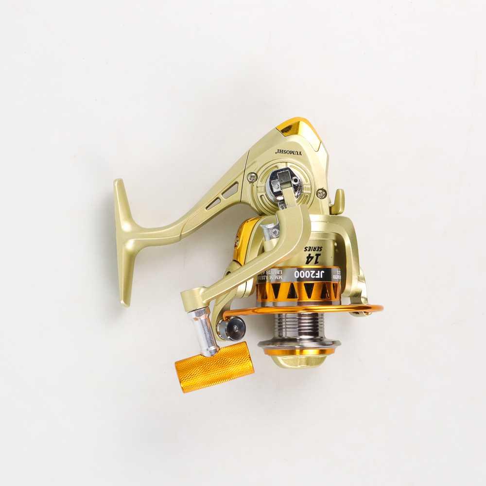 YUMOSHI JF2000 Reel Pancing Spinning 5.2:1 Gear Ratio Pancing Reel Power Handle Ril Pancing Reel Pancing Power Handle Pancing Casting Rell Pancing Power Handle Casting Reel Pancing Mini Reel Casting Reel Baitcasting Real Pancing Power Handle Rell Pancing