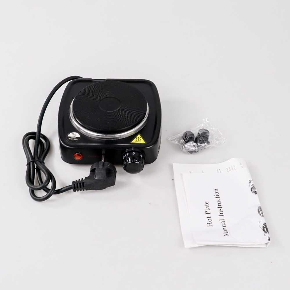 Taffware Kompor Listrik Mini Hot Plate Cooking 500 W LD-101B