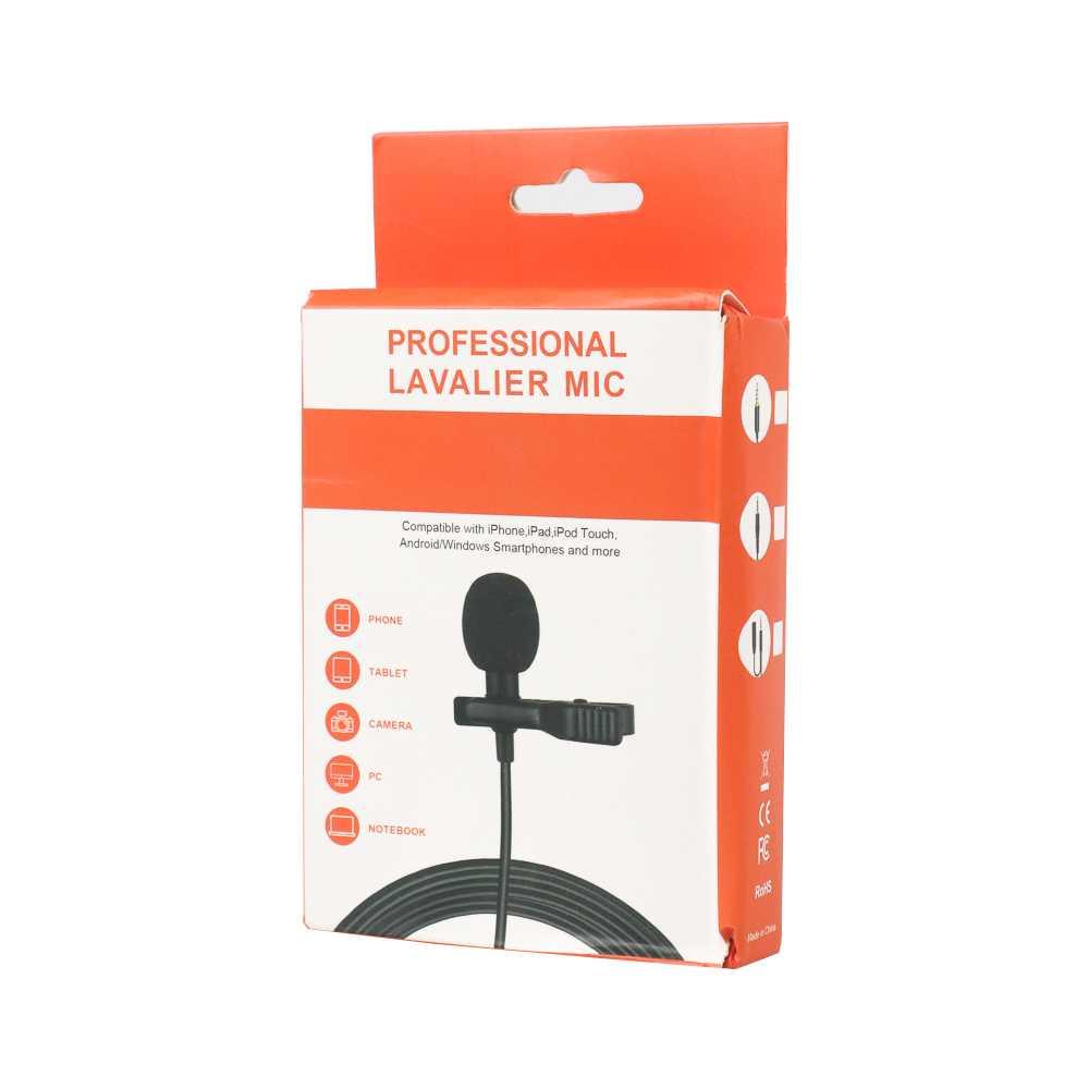 Taffware Professional Lavalier Microphone Clip Portable 3.5mm 10
