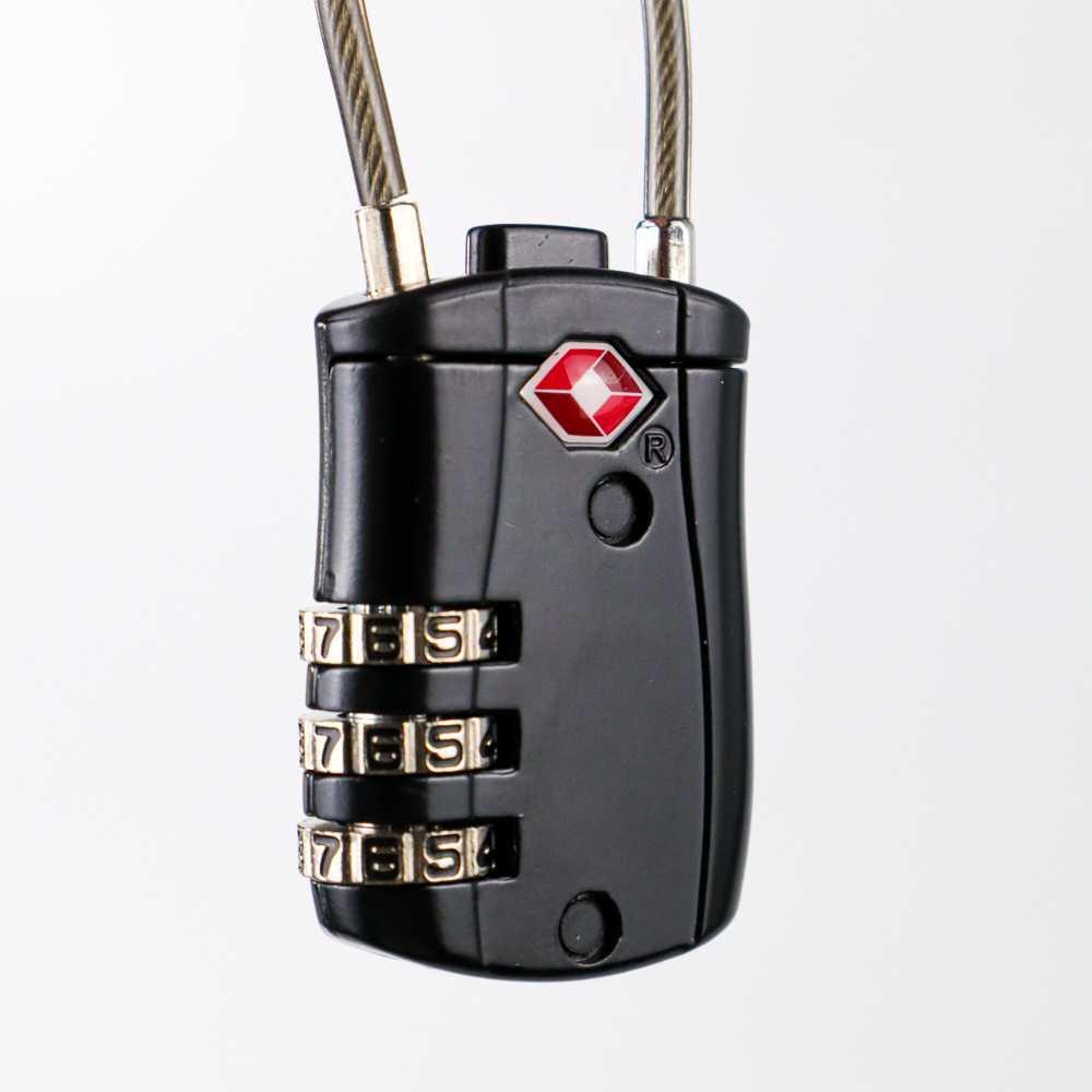 TRAVELSKY Gembok Koper TSA Padlock Kode Angka 3 Digit SA007