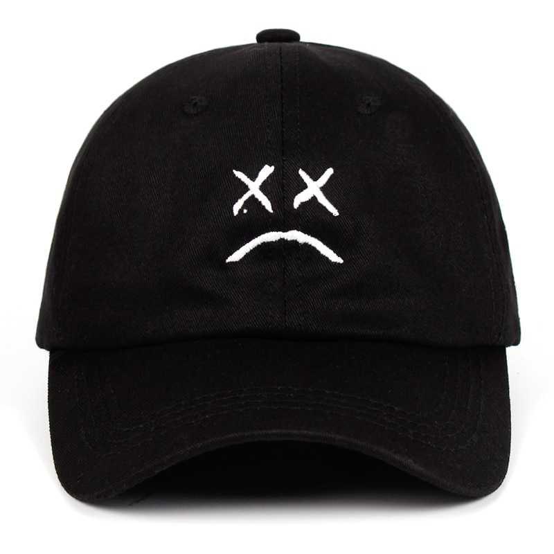 VORON Topi Baseball Snapback Marshmello Emoticon Sad