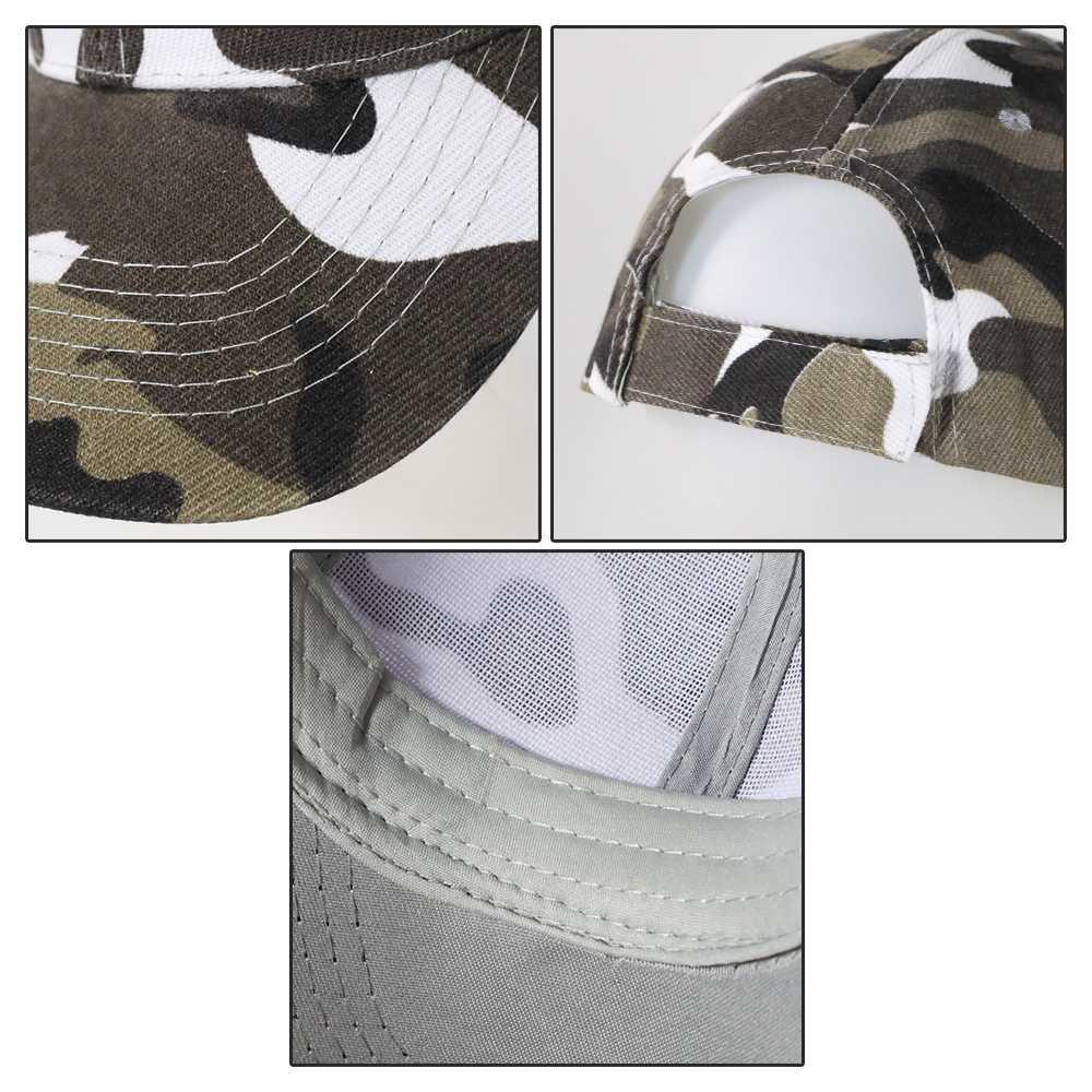 Topi Trucker Baseball Camouflage Army Summer Hat 8R