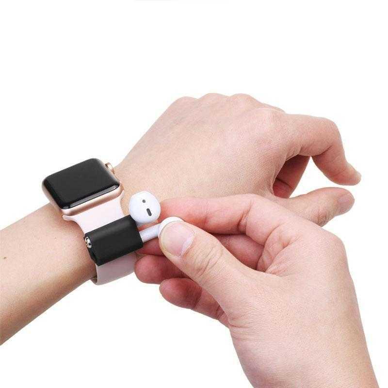 Primeira Silicone Case + Strap + Watch Wrist for AirPods 1&amp;2 Y-5201