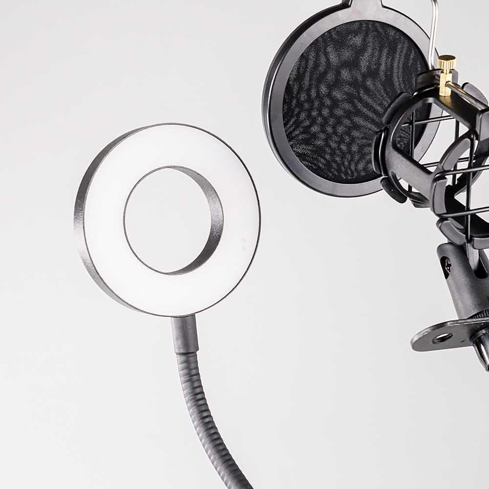 Microphone Stand Tripod with 2 x Smartphone Holder &amp; Ring Light NB-03B Brio Aksesoris Brio Aksesoris Peralatan Rumah Tangga Murah Peralatan Rumah Tangga Murah Hiasan Rumah Aesthetic Hiasan Rumah Aesthetic Asesories Asesories Mic Microphone Mic Microphone