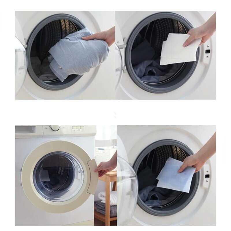 Hourong Kain Anti Luntur Mesin Cuci Laundry Color Absorption 24 PCS B0811 Peralatan Rumah Tangga Murah Peralatan Rumah Tangga Murah Alat Pengering Pakaian Alat Pengering Pakaian Alat Pengering Kucing Alat Pengering Kucing Mesin Cuci Pengering Mini Mesin C