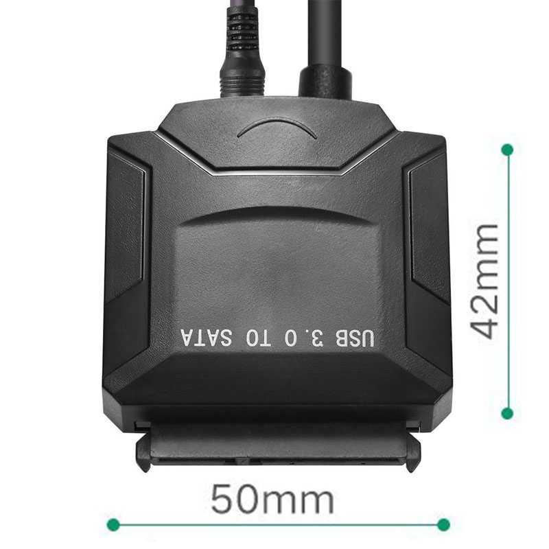 E-yield Kabel Adapter USB 3.0 to SATA for 3.5 / 2.5 Inch HDD SSD ZD0004 Hdd Sata Hdd Sata Wadah Hardisk Eksternal Wadah Hardisk Eksternal Kabel Sata Ssd Kabel Sata Ssd Kabel Usb Hardisk External Kabel Usb Hardisk External Kabel Data Hardisk Eksternal Kabe