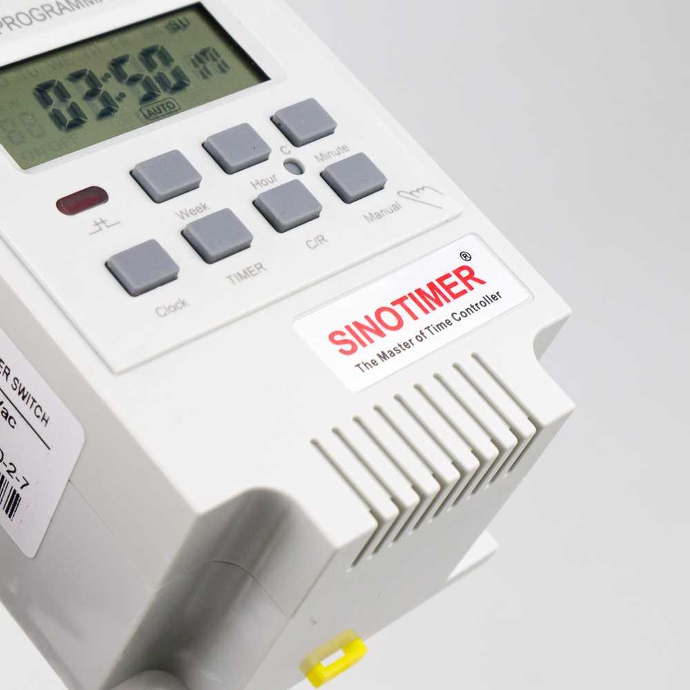 SINOTIMER Power Timer Programmable Time Switch Relay 220 V 30 A TM616W