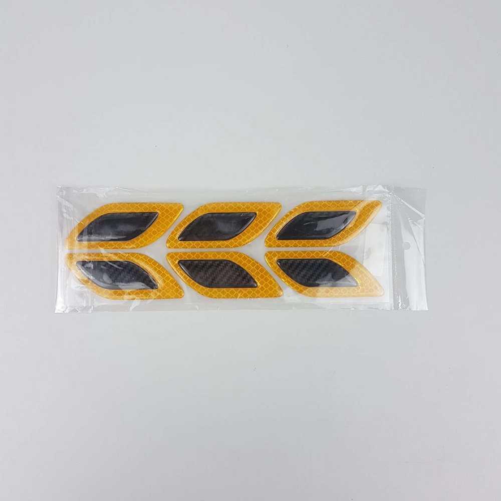 LARATH Carbon Fiber Car Sticker Auto Warning Decal Strips 6PCS 1183 Perlengkapan Mobil Interior Perlengkapan Mobil Interior Kaca Kaca Bangle Bangle Perkakas Mobil Perkakas Mobil Mobil Motor Mobil Motor Perlengkapan Cuci Mobil Perlengkapan Cuci Mobil Alat