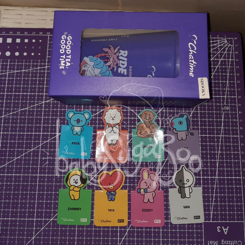 Tumblr dan Magnet BT21 x Chatime