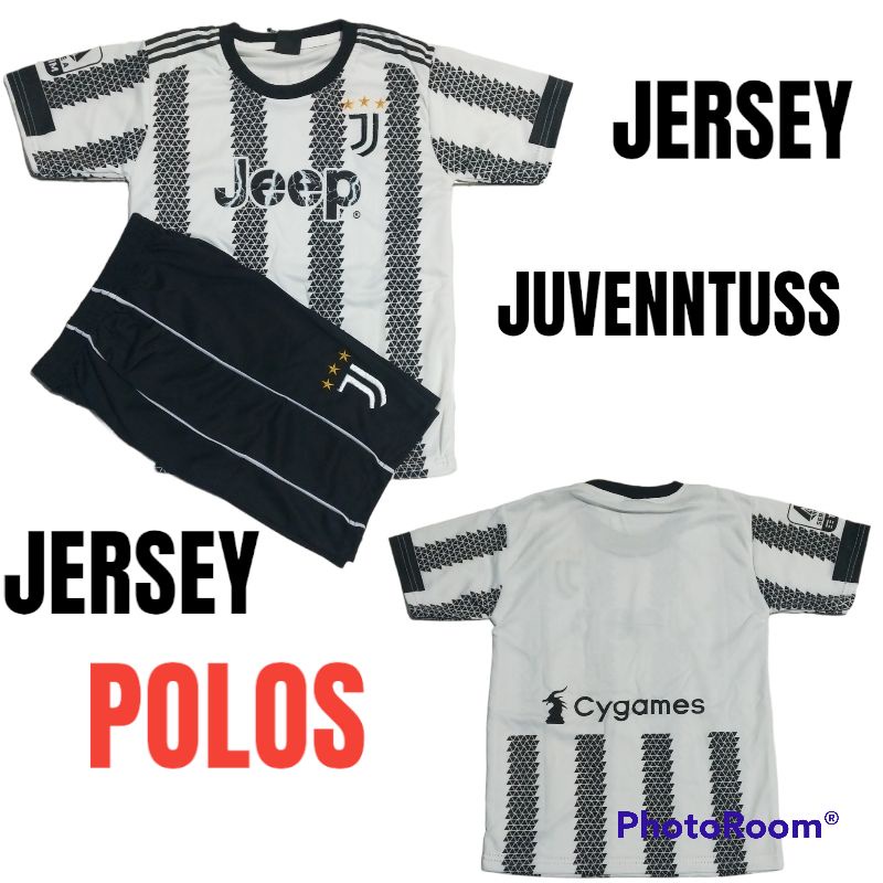 SETELAN JERSEY JUVENNTUSS UMUR  1-12 thn