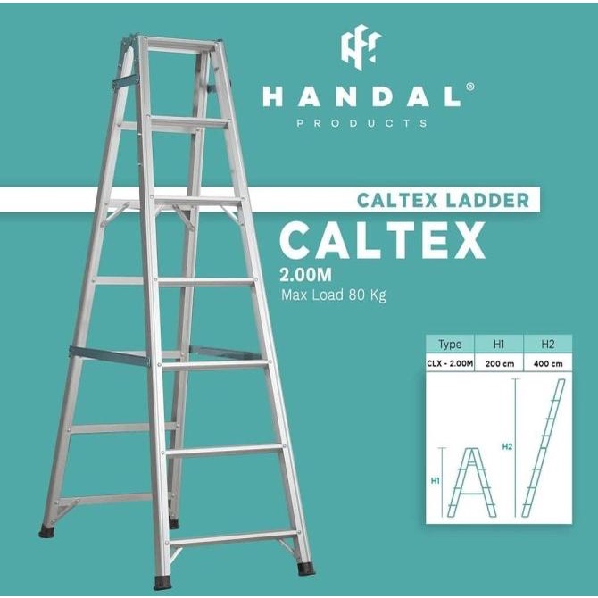 Tangga Lipat Aluminium / Tangga Aluminium / Tangga Aluminium Caltex