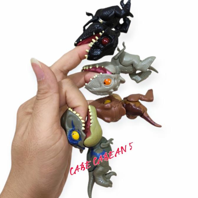 Snap Squad Dinosaurus Gigit Jari Spinosaurus Indoraptor Trex Raptor wmf05