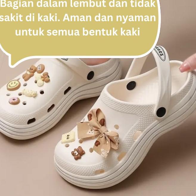 Muzy Sandal Kodok Wanita Sandal Kesehatan Sandal Kodok Ji Sandal Baim Hsn128