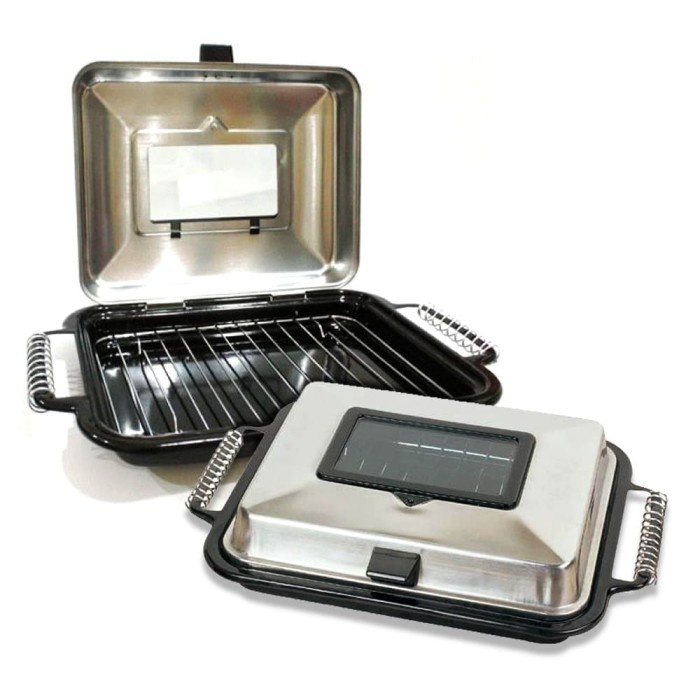 Oven Maspion Crystal Oven 26Cm Alat Panggangan Ayam Ikan Sosis Bakar