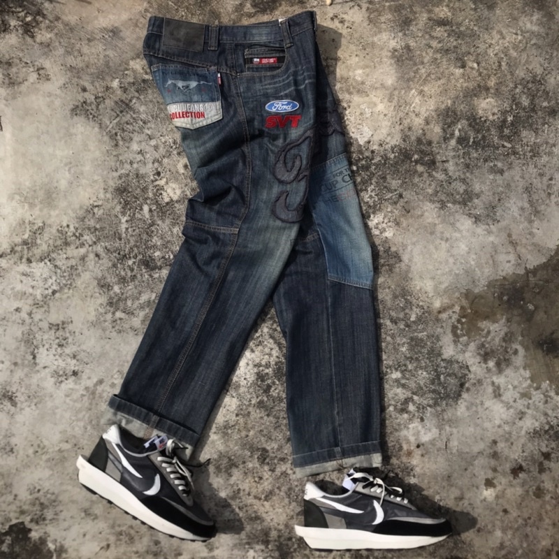 NASCAR VINTAGE JEANS - NOT KAOS NASCAR - FUBU NASCAR ORIGINAL - CELANA JEANS VINTAGE