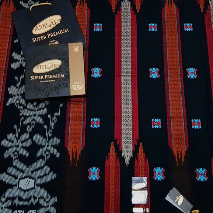 Sarung Atlas Super Premium Gold (G6Z9) Sajadah Saku Motif Haji Anti Licin Terlaris Travelling O0G7 S