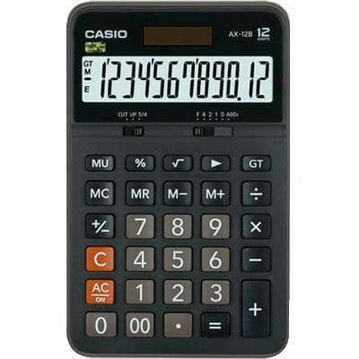 

CASIO AX-12S - Kalkulator Meja - AX-12B