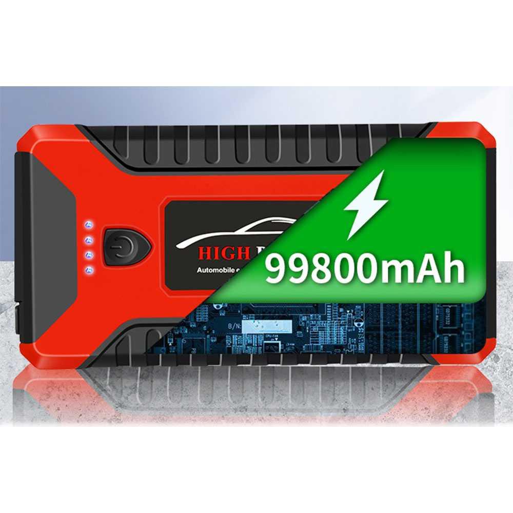 WINHOI Power Bank 99800mAh Car Jump Starter 12V 4 Port USB - JX27